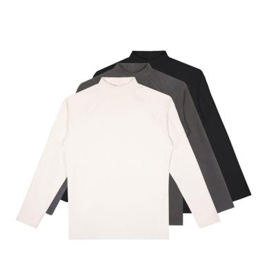 GTAL美式发热保暖长袖德绒T恤