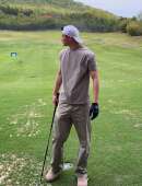 GTAL美式 240g小领口T恤纳维亚科技面料纯色紧身健身速干圆领短袖