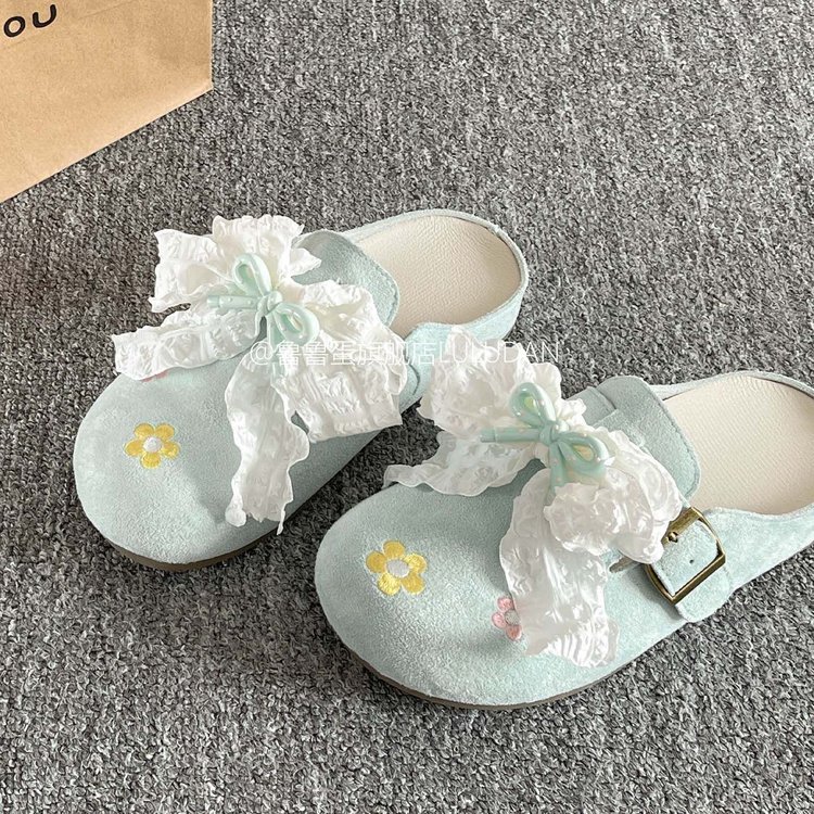 夏季勃肯鞋配裙子包头