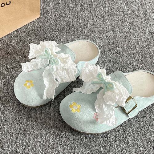夏季勃肯鞋配裙子包头
