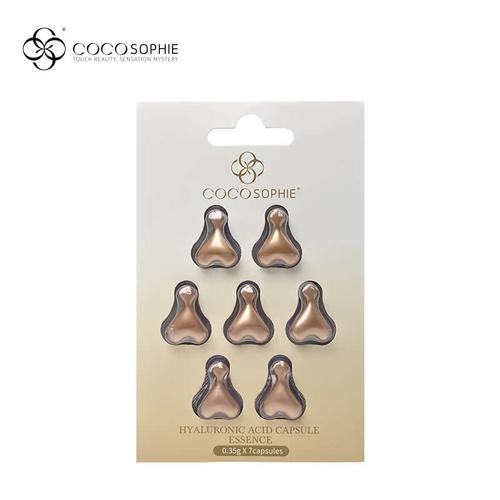 【小样福利】COCOSOPHIE玻尿酸精华胶囊7粒装旅行装去黄提亮澳洲