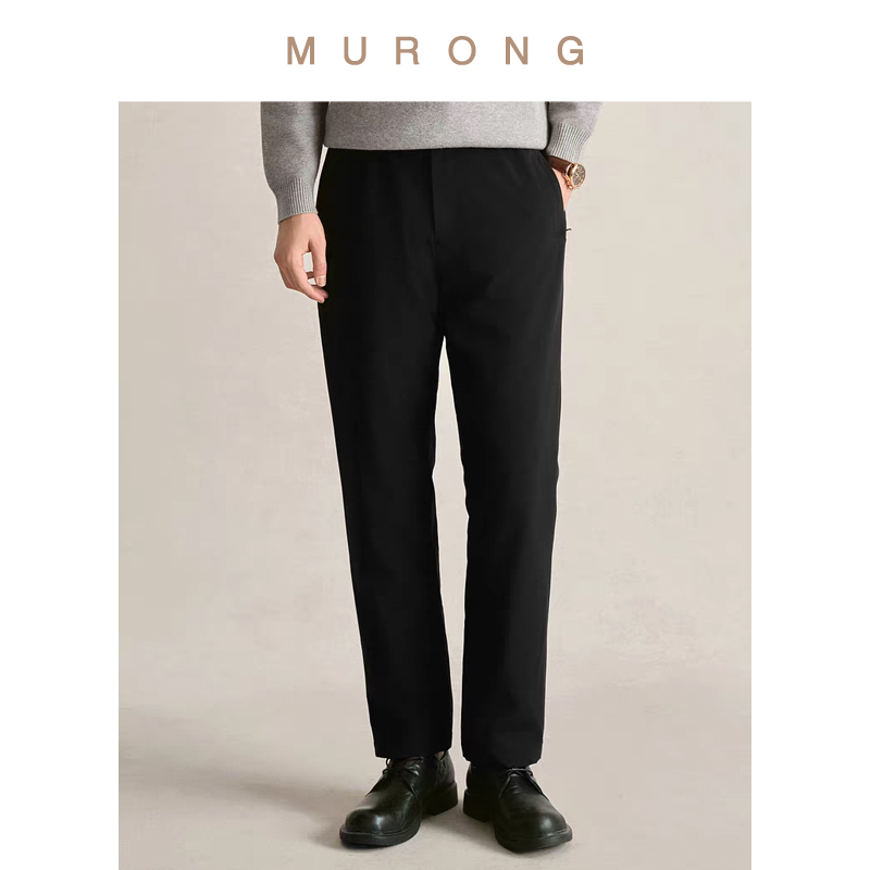 DownPlus安心羽绒90%白鹅绒西裤