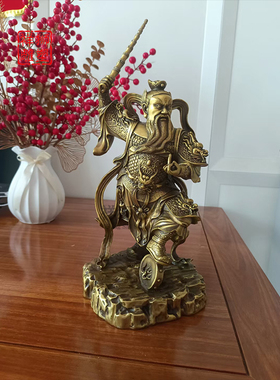 纯铜王灵官神像护法火神像小摆件
