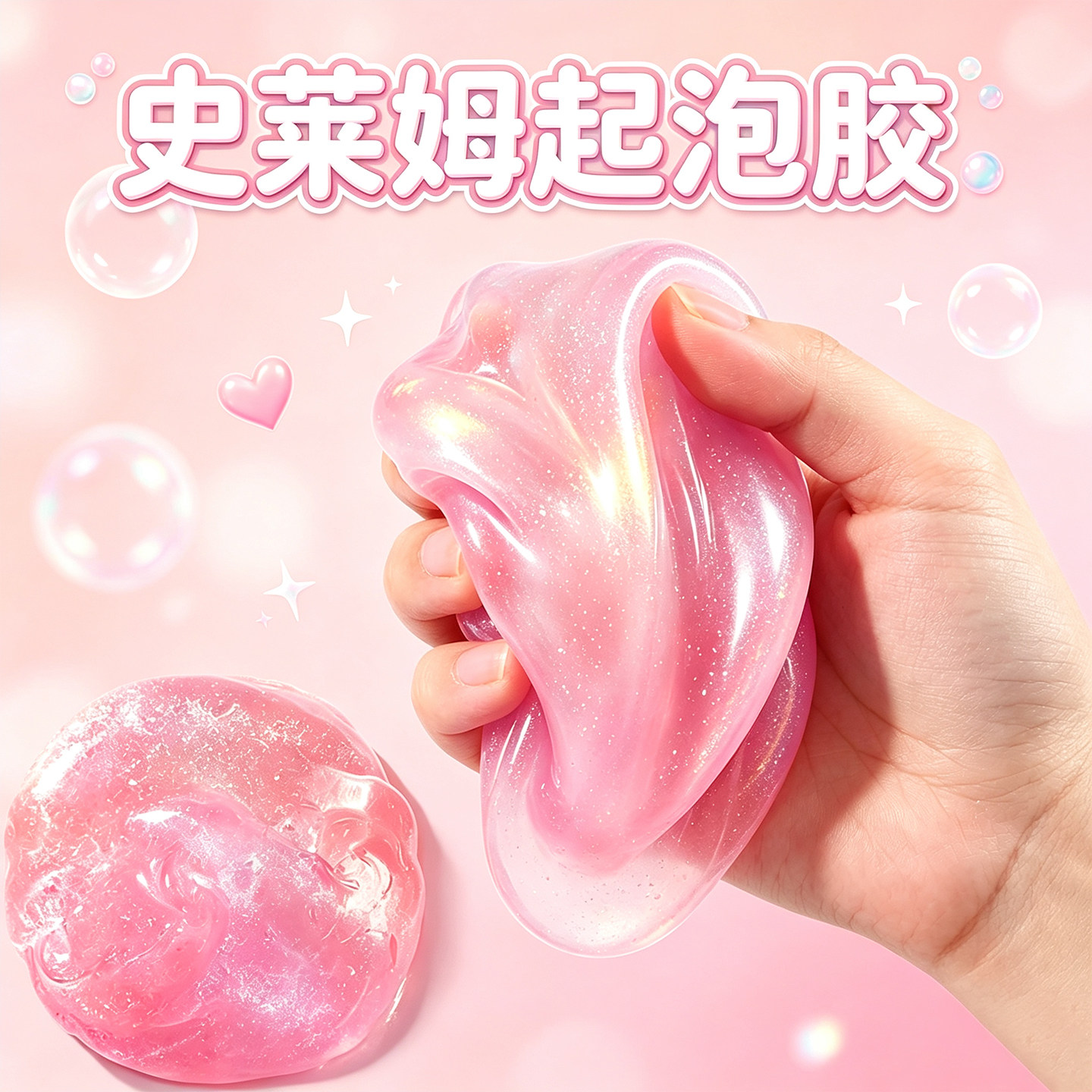 起泡胶超轻水晶泥儿童安全套装解压神器史莱姆粘土同款玩具套装