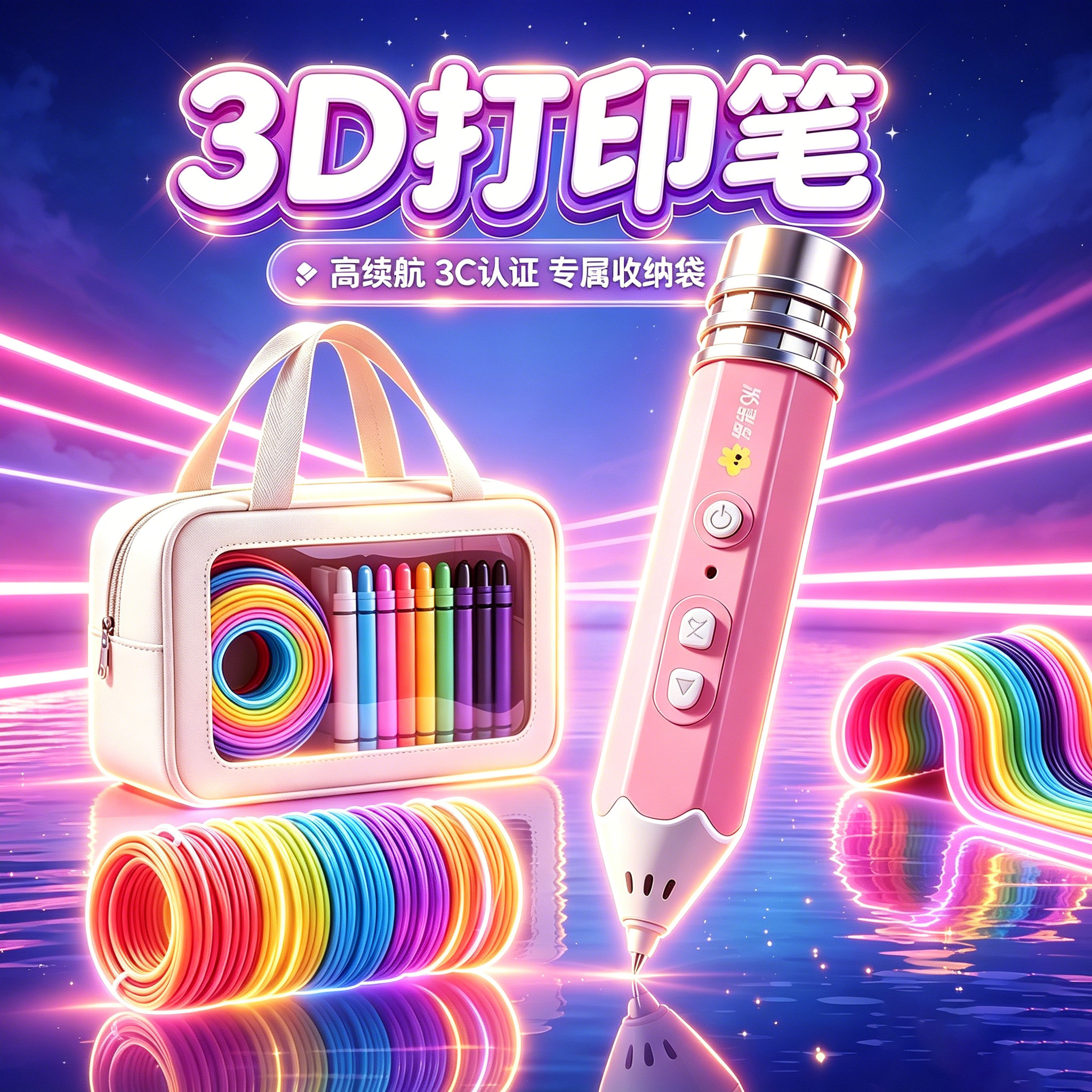 3d打印笔儿童款【正版玩具】