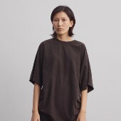 男女同款 Terrawear 型水洗宽松阔型纯色短袖 Tee 25SS 偏长版