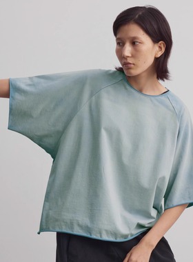 Terrawear 25SS泛金水洗复古做旧阔型全棉短袖体恤tee 男女同款