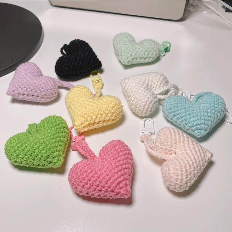 情侣毛线爱心钥匙扣手工编织DIY材料包情人节送男友创意挂件礼物,服饰配件/皮带/帽子/围巾,DIY编织材料包,淘宝优惠券,粉丝福利购,淘宝优惠卷