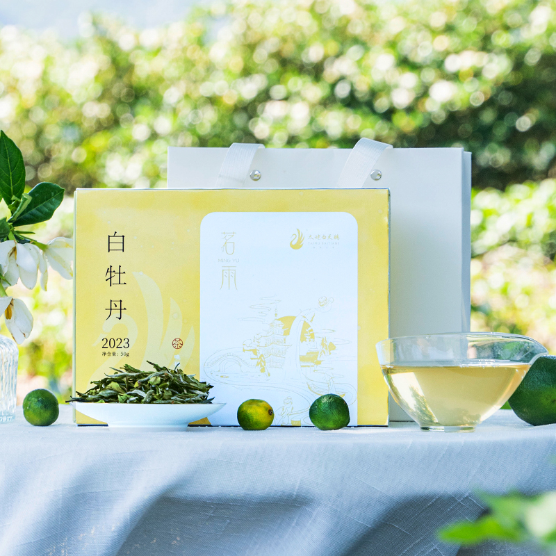 【新品】春茶太姥白天鹅茶业2023年一级花香白牡丹50g福鼎白茶 茶 白牡丹 原图主图