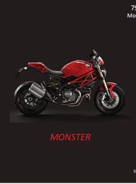 ducati Monster796 2013 杜卡迪ABS全车零部件结构拆解图