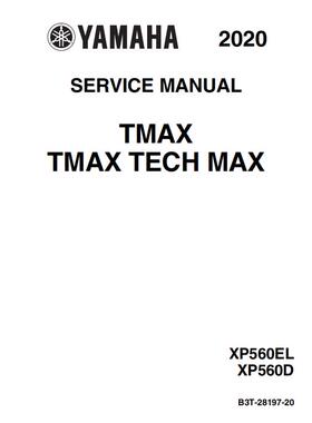 yamaha 20 TMAX560 530维修方法维修资料部件扭矩线路图资料