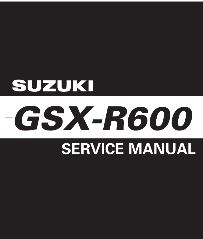 SUZUKI 小R GSX-R600维修手册全车维修 零件资料 线路图