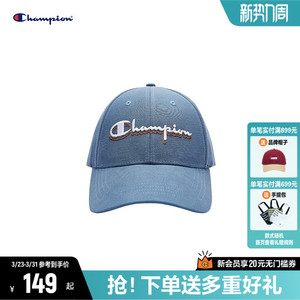 Champion冠军棒球帽女春季情侣休闲帽子防晒鸭舌帽子户外遮阳帽