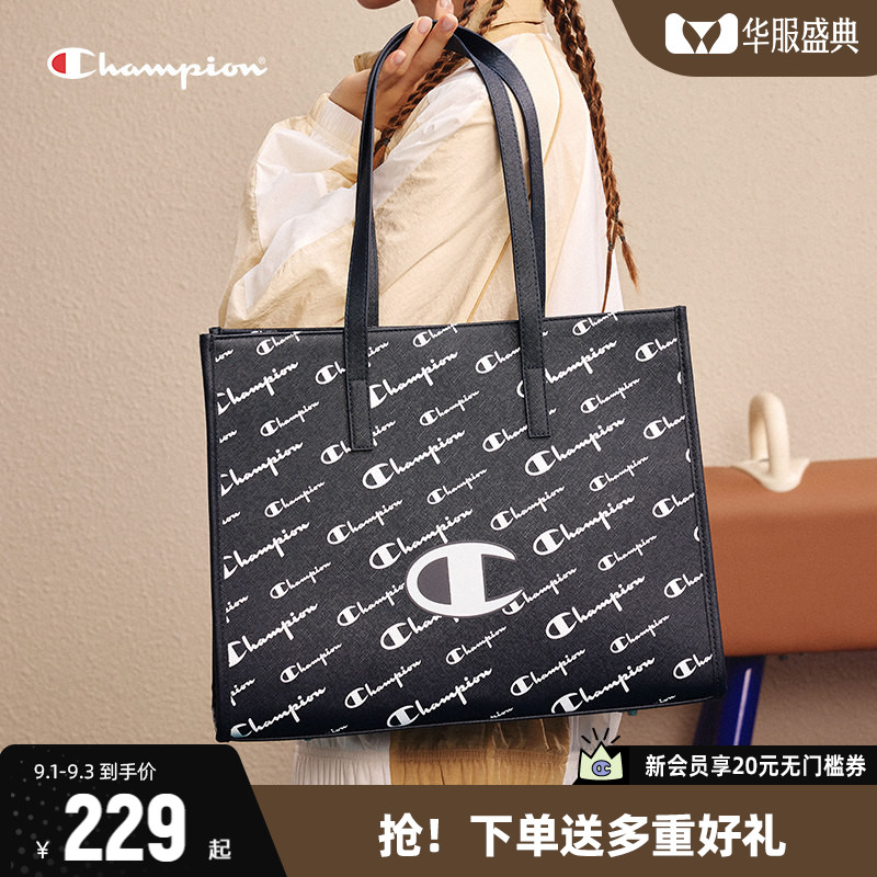 Champion冠军通勤手提包托特包女图片