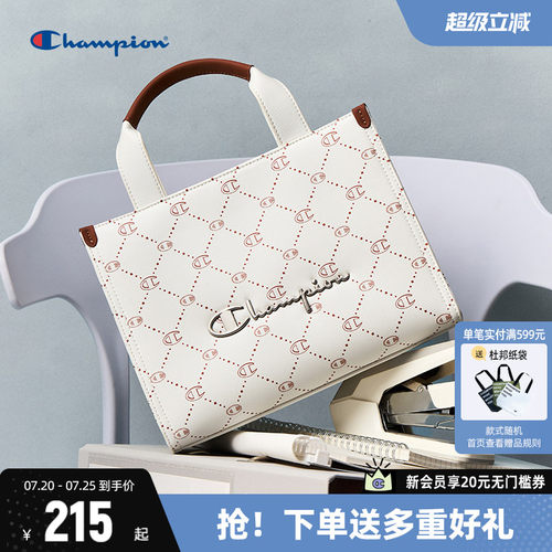Champion冠军时尚托特包单肩斜跨