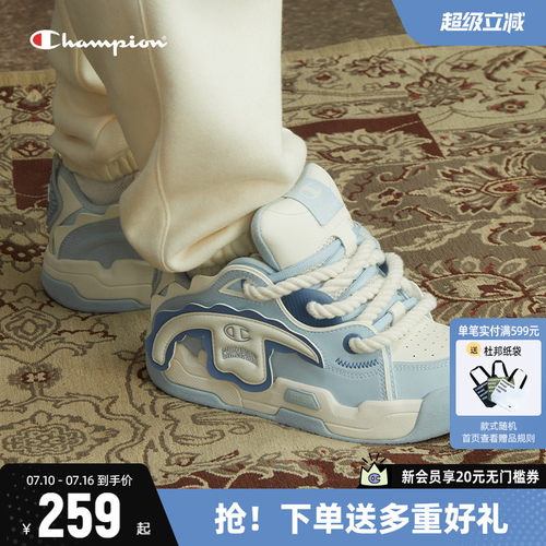 CHAMPION冠军可撕魔术贴面包鞋