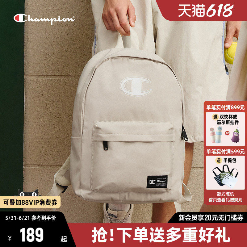 Champion冠军双肩包通勤书包旅游