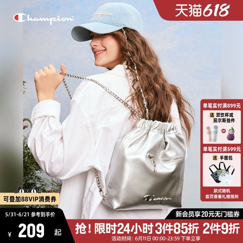 Champion冠军斜挎包女单肩包2026夏季新款双肩包休闲托特手提包包
