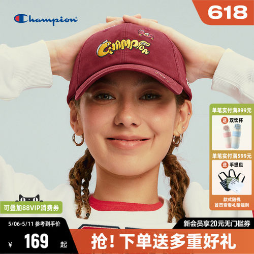 Champion冠军马年吉祥转运鸭舌帽