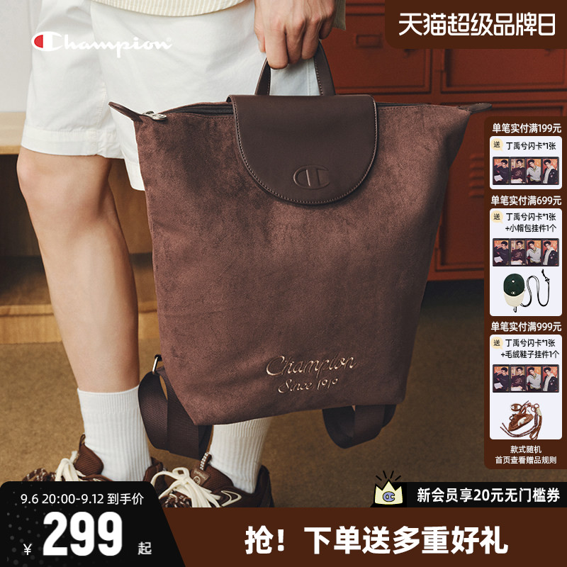 Champion休闲双肩包女图片