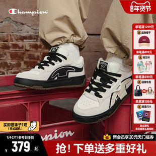 Champion冠军板鞋26春夏新款撕带鞋女红色复古休闲鞋男时尚运动鞋
