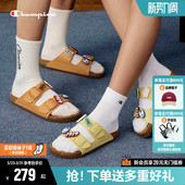 新款 2026春夏季 凉拖鞋 男女同款 Champion冠军勃肯鞋 软底休闲鞋 凉鞋