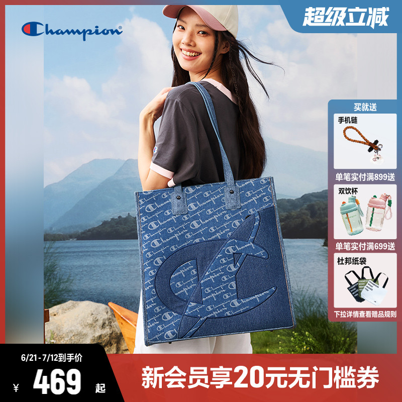 Champion冠军老花托特包