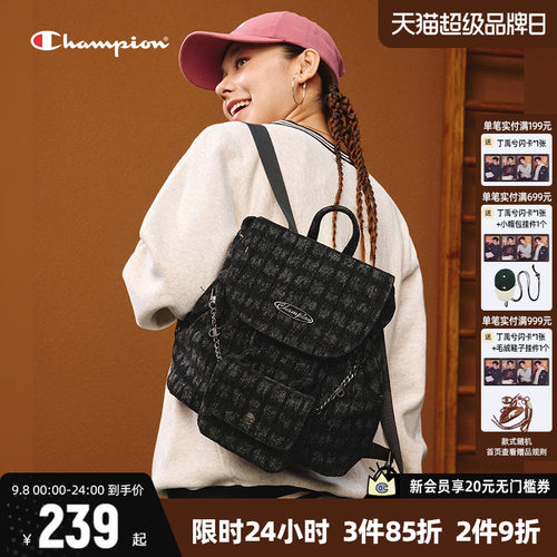 Champion双肩包休闲大容量背包