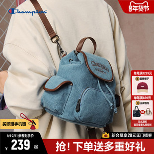 Champion冠军双肩包女2026春夏新款大容量包包韩系包复古通勤背包
