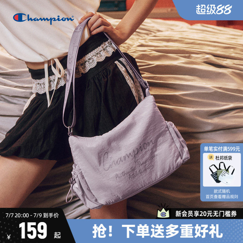 Champion冠军单肩包2026年新款男女包包幸运饼干手提包运