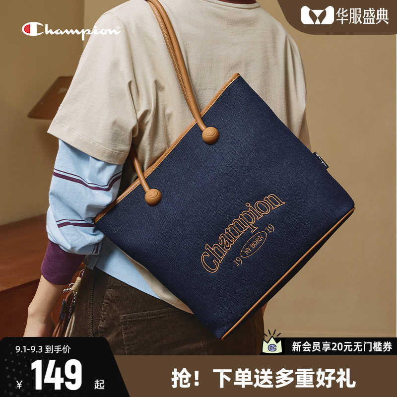 Champion冠军女手提包单肩托特包图片