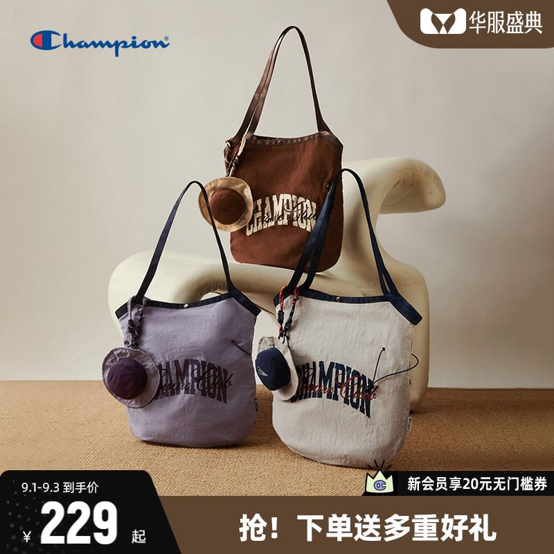 Champion冠军单肩包通勤托特包图片