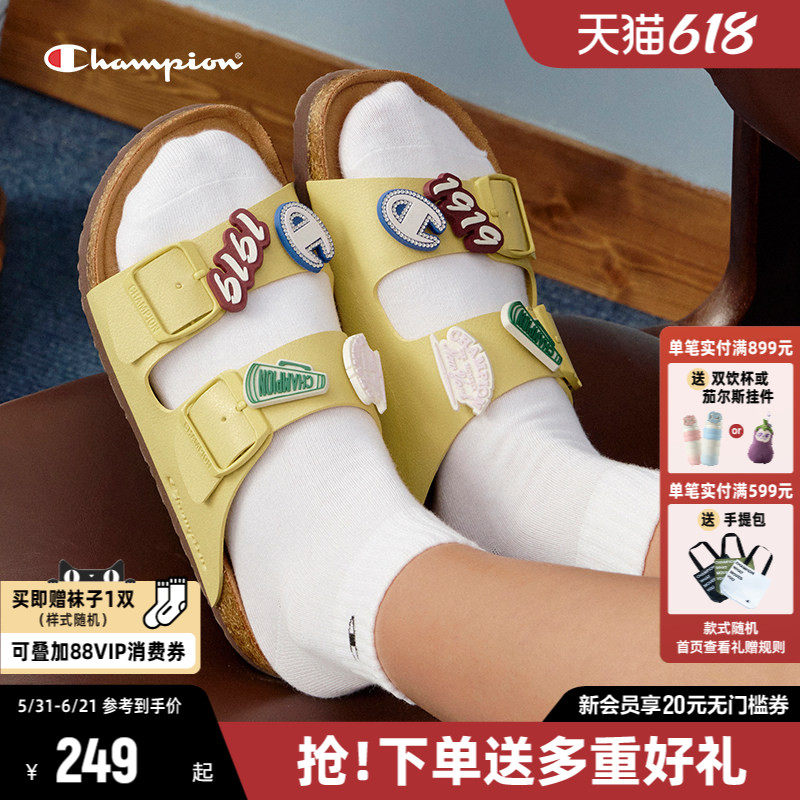 Champion冠军勃肯鞋凉鞋