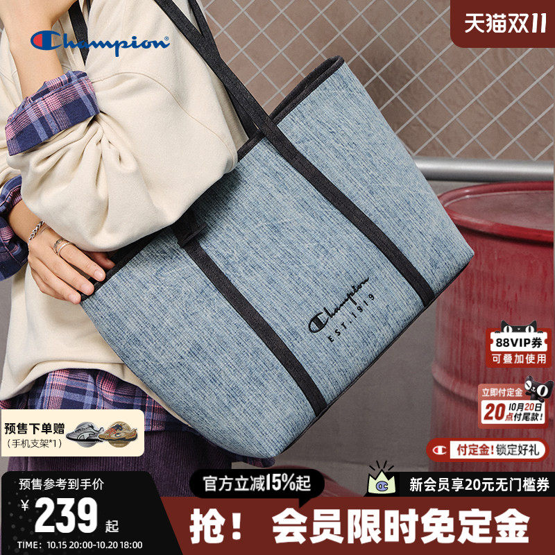 【预售】Champion冠军手提包女2026春秋新款时尚通勤单肩包托特包