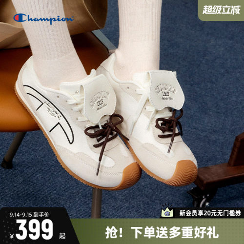 Champion冠军蝴蝶歪头德训鞋