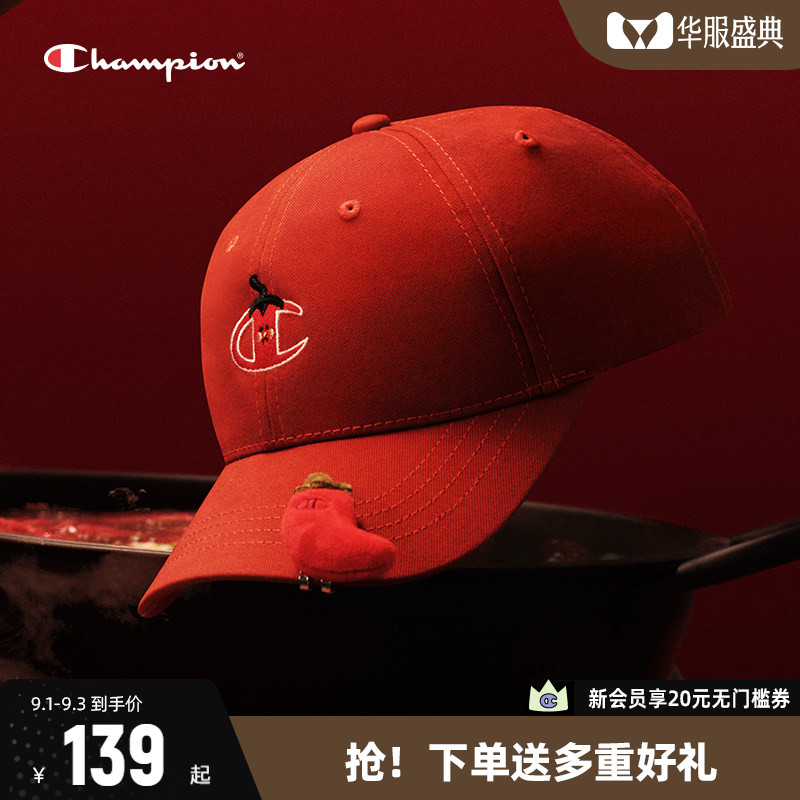 Champion冠军鸭舌帽火锅小脸女帽图片