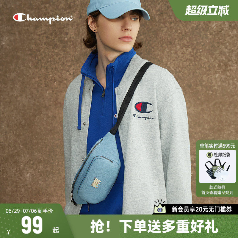 Champion冠军斜挎包女生2026夏季新款胸包腰包单肩包男包