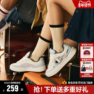 Champion冠军原子鞋帆布鞋女情侣休闲鞋面包情侣板鞋男运动鞋潮牌