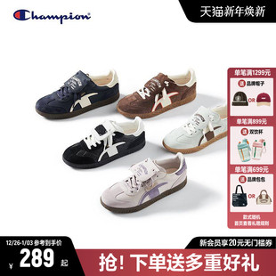 休闲小白鞋 丁禹兮同款 女25秋冬新品 板鞋 男 Champion冠军T头德训鞋
