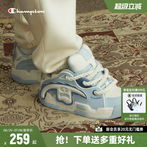 CHAMPION冠军可撕魔术贴面包鞋
