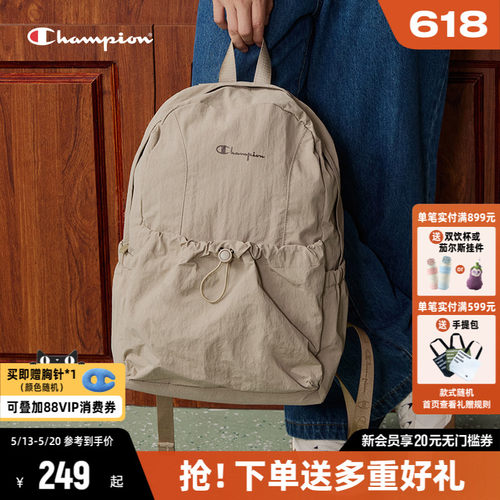 Champion冠军双肩包校园通勤背包