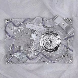 新款材料银色系背景板扎痛包全套痛板扎包装饰物拍谷美懒人扎板