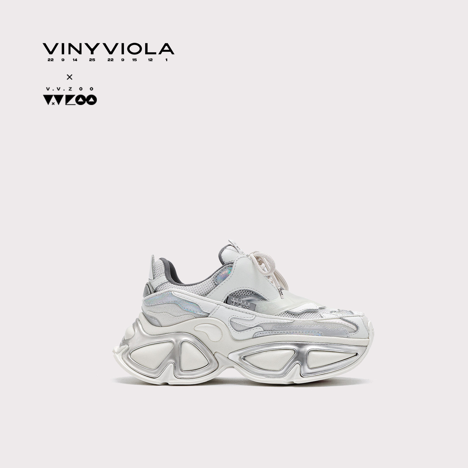 【檀健次同款】VINYVIOLA维尼维拉旗下VVZOO影系增高休闲老爹鞋