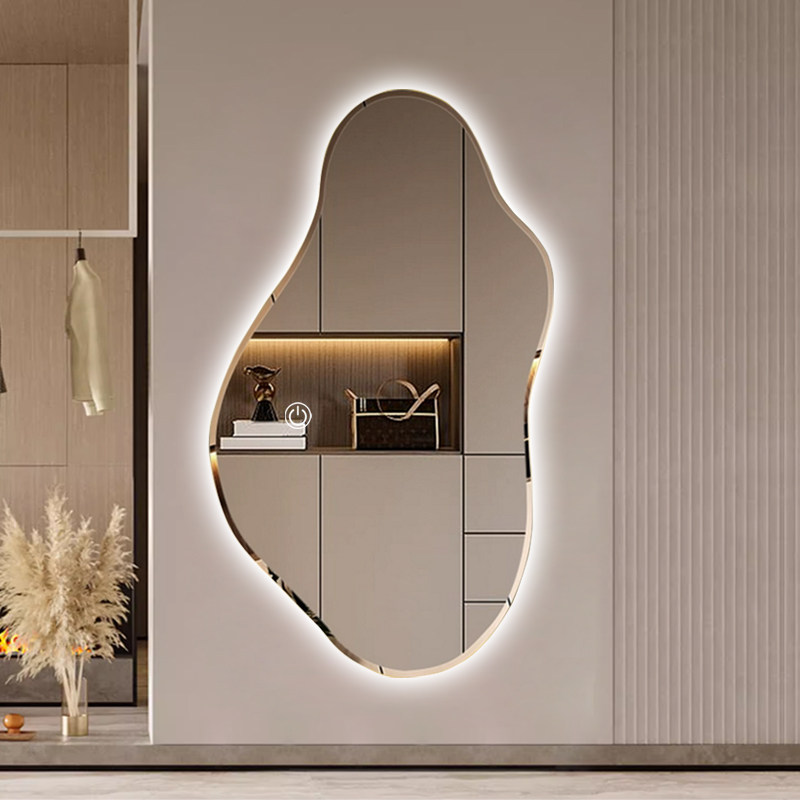 网红异形智能可充电穿衣镜试衣镜