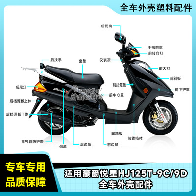 HJ125T-9C/9D全车配件