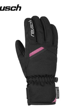 Reusch炫驰女士运动滑雪手套防水透气保暖软壳舒适单双板6031229
