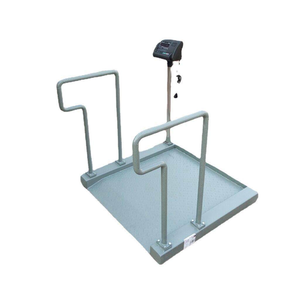 SCS-A12电子轮椅秤300kg透析轮椅秤0.8*0.8m电子轮椅秤价格