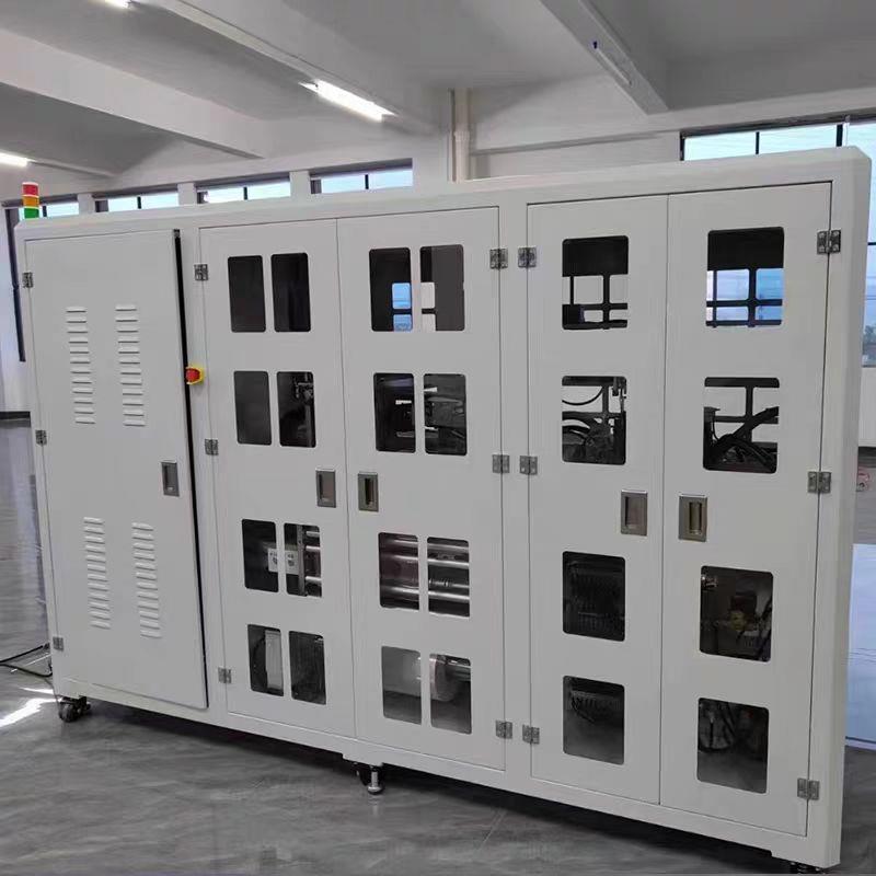 全自动包膜切角机外包装热塑封机热收缩包膜机覆膜切角机包装机