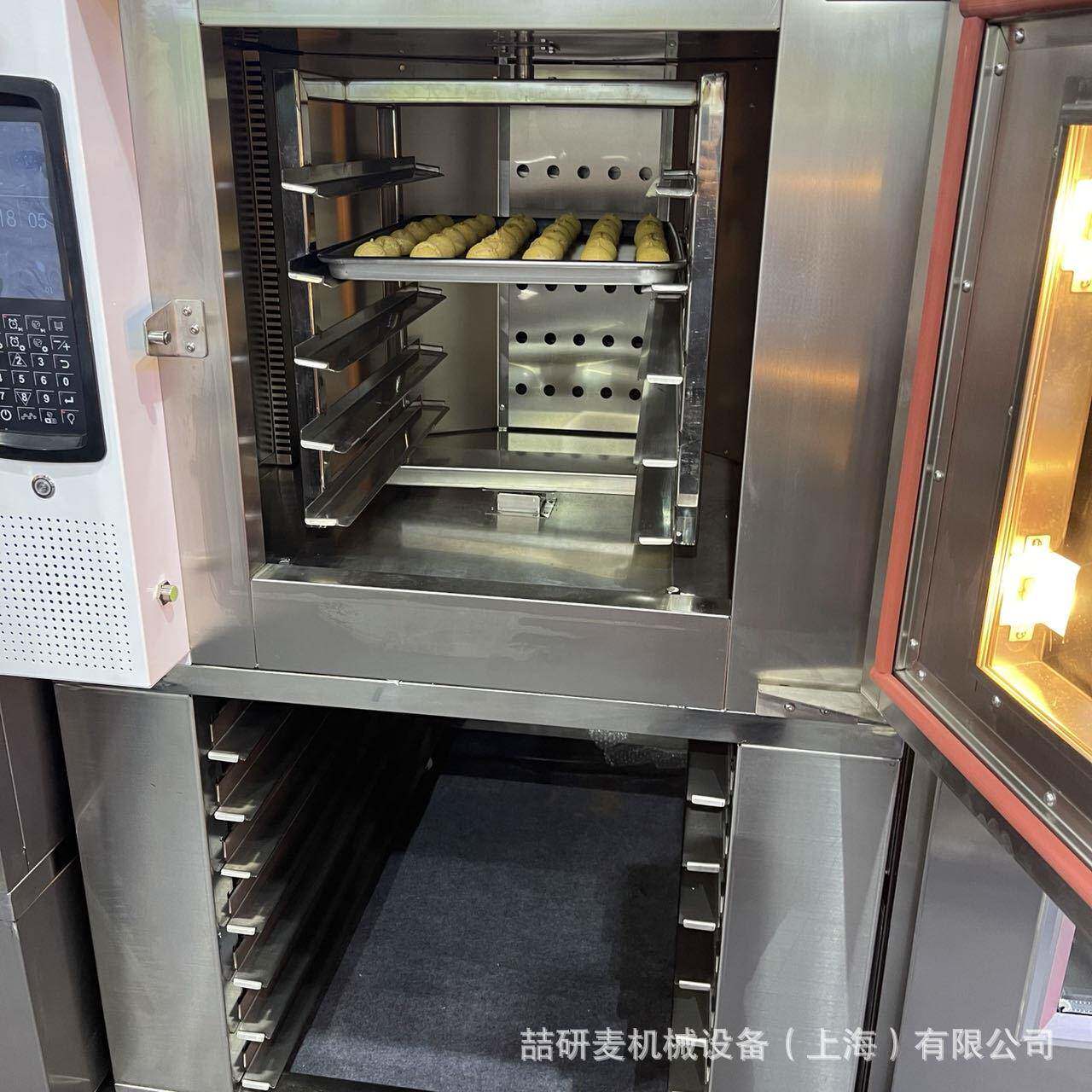 商用热风炉旋转蒸汽喷雾热风烘焙烤箱5盘10盘15盘面包月饼干烤箱