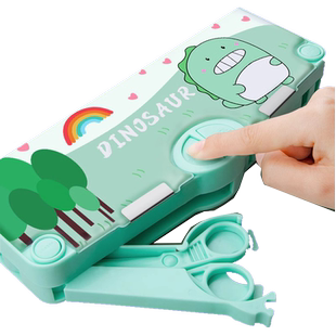 多功能文具盒铅笔盒笔盒男孩女孩小学生高科技密码黑科技网红男款幼儿园玩具收纳年级男生机关自动塑料儿童男